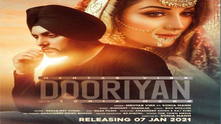 Dooriyan Lyrics In Hindi (2021) - Mehtab Virk