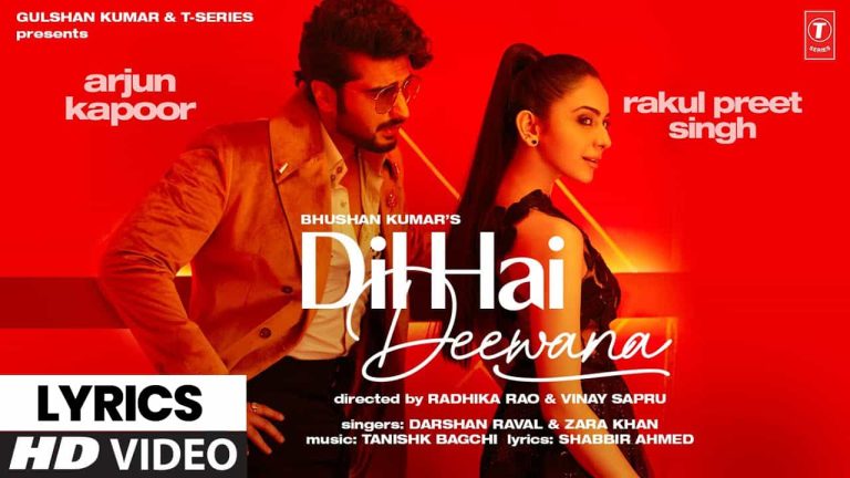 दिल है दीवाना Dil Hai Deewana Lyrics in Hindi (2021) – Darshan Raval & Zara Khan
