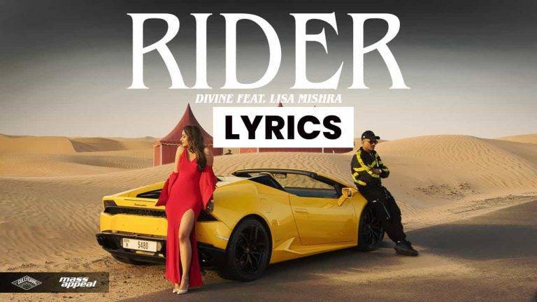 राइडर Rider Lyrics In Hindi (2021) – Divine | Updated 2024 राइडर Rider Lyrics In Hindi (2021) - Divine