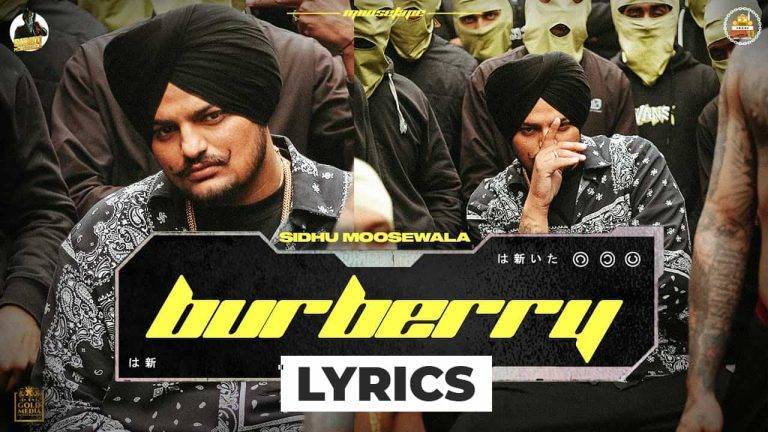 बरबेरी Burberry Lyrics In Hindi (2021) – Sidhu Moose Wala बरबेरी Burberry Lyrics In Hindi (2021) - Sidhu Moose Wala