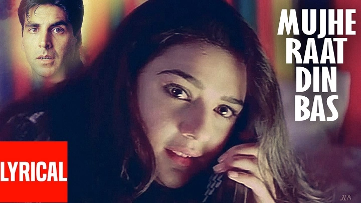 Mujhe Raat Din Lyrics With Video – Sangharsh | 1999 Song 1